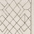 8' Ivory And Taupe Geometric Runner Rug