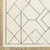 8' Ivory And Taupe Geometric Runner Rug