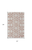 2' X 3' Ivory Pink and Tan Wool Geometric Hand Tufted Area Rug