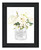 Bathroom Flower Ja Black Framed Print Bathroom Wall Art
