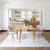 Geometric Distressed Washable Area Rug