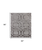 5' X 8' Gray and Dark Gray Abstract Geometric Hand Tufted Area Rug