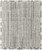4' X 6' Gray and Ivory Wool Striped Hand Woven Area Rug