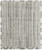 4' X 6' Gray and Ivory Wool Striped Hand Woven Area Rug