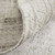 2' X 3' Gray and Ivory Abstract Hand Woven Worn Faded Area Rug