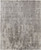 2' X 3' Gray and Ivory Abstract Hand Woven Worn Faded Area Rug