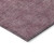8' X 10' Eggplant And Ivory Geometric Washable Indoor Outdoor Area Rug