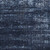 8' Blue And Black Runner Rug