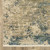 5' X 8' Beige And Blue Abstract Area Rug With Fringe