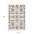 10' X 13' Ivory And Gray Oriental Area Rug