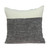 20" Gray Cotton Throw Pillow