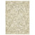 5' X 8' Ivory And Brown Abstract Area Rug