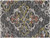 5' X 8' Charcoal Abstract Geometric Hand Tufted Non Skid Area Rug