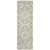 8' Ivory Wool Floral Hand Tufted Runner Rug