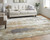 5' X 8' Purple and Orange Abstract Power Loom Area Rug