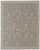 4' X 6' Gray and Ivory Wool Oriental Hand Knotted Area Rug With Fringe