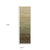 8' Brown And Green Abstract Runner Rug