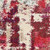 8' X 11' Ivory Pink and Orange Abstract Distressed Non Skid Area Rug