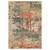 7' X 10' Beige And Pink Abstract Area Rug With Fringe