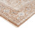 SFloral Medallion Runner Rug With Fringe