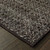 12' Runner Charcoal Grey and Brown Geometric Power Loom Runner Rug