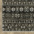 3' X 5' Black And Gray Tribal Area Rug With Fringe