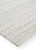 5' X 8' Ivory And Gray Wool Hand Woven Stain Resistant Area Rug