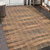 8' X 10' Tan and Red Geometric Flatweave Handmade Area Rug