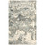5' X 8' Gray And Charcoal Wool Abstract Hand Tufted Area Rug
