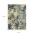 10' X 13' Blue And Green Abstract Area Rug