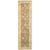 10' Brown And Beige Wool Oriental Hand Knotted Runner Rug