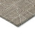 8' X 10' Brown And Beige Abstract Washable Indoor Outdoor Area Rug