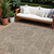 8' X 10' Brown And Beige Abstract Washable Indoor Outdoor Area Rug