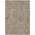 8' X 10' Brown And Beige Abstract Washable Indoor Outdoor Area Rug
