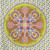 88" X 84" Green White And Yellow Floral Cotton Hanging Tapestry