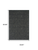 Moss Charcoal Abstract Geometric Washable Area Rug