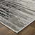 7' X 10' Black and Silver Geometric Power Loom Area Rug