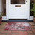 2' X 3' Merlot Abstract Washable Non Skid Indoor Outdoor Area Rug - 608219046101