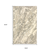 5' X 8' Beige And Ivory Wool Abstract Hand Tufted Area Rug