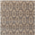 5' X 8' Taupe and Tan Geometric Hand Woven Area Rug