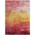 8' X 10' Blush And Pink Striped Washable Indoor Outdoor Area Rug