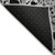 8' X 10' Black And Gray Abstract Washable Indoor Outdoor Area Rug