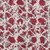 8' X 10' Burgundy And Ivory Abstract Washable Indoor Outdoor Area Rug