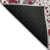 8' X 10' Burgundy And Ivory Abstract Washable Indoor Outdoor Area Rug