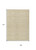 9' X 12' Gold And Ivory Geometric Washable Indoor Outdoor Area Rug