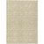 9' X 12' Gold And Ivory Geometric Washable Indoor Outdoor Area Rug