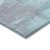 9' X 12' Salmon And Beige Abstract Washable Indoor Outdoor Area Rug