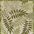 9' X 12' Ivory And Green Palm Leaf Indoor Outdoor Area Rug