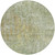 8' Sage Round Abstract Washable Indoor Outdoor Area Rug