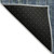 8' X 10' Blue Denim Blue And Mint Green Striped Washable Indoor Outdoor Area Rug